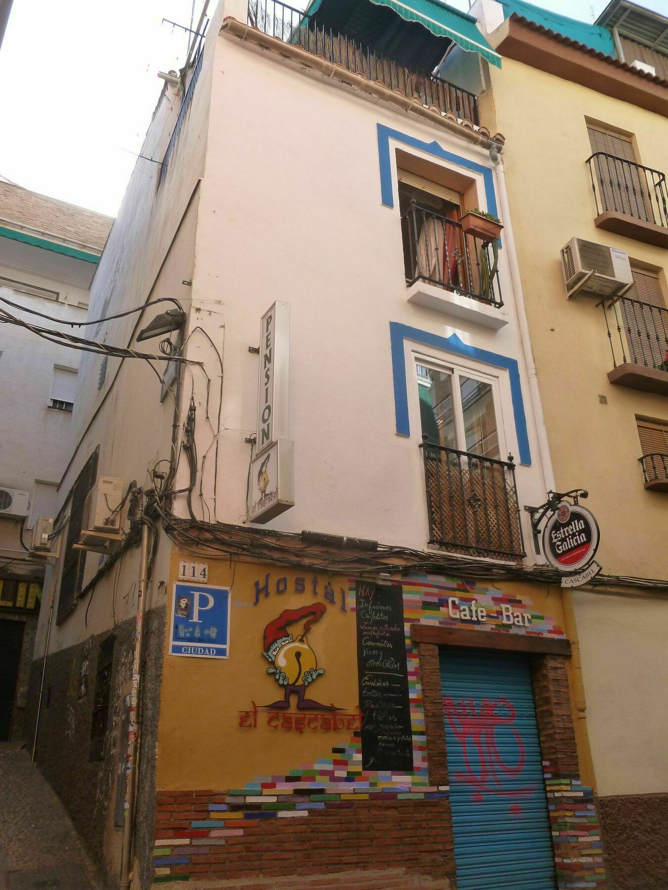 Hostel El Cascabel Grenade Extérieur photo